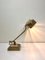Lámpara de escritorio Art Déco de latón, años 50, Imagen 4