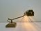 Lámpara de escritorio Art Déco de latón, años 50, Imagen 6