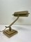 Art Deco Messing Schreibtischlampe, 1950er 23