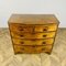 Antique Victorian Bow Fronted Chest of Drawers, 1800s 4