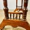 Antique English Console Table on Castors in Mahogany, 1800s, Image 8