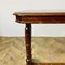 Antique English Console Table on Castors in Mahogany, 1800s 9