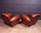 French Leather Moustache Back Club Chairs, 1930s, Set of 2 11