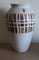Jarrón alemán de cerámica con motivos geométricos de colores de Jasba, años 60, Imagen 1