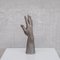 Skulpturale Metall Kurier Hand, 1950er 5