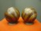 Space Age Wood Sphere Speakers, 1970s, Set of 2 6