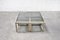 Metal and Brass Coffee Table with Nesting Tables from Maison Charles, 1970s, Set of 5 5