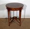 Louis XVI Style Mahogany Tea Table, 1910s, Image 1