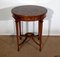 Louis XVI Style Mahogany Tea Table, 1910s 13