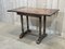 Early 20th Century Walnut Desk with Leather Top, Image 4