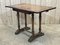 Early 20th Century Walnut Desk with Leather Top, Image 3