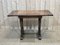 Early 20th Century Walnut Desk with Leather Top 1