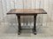 Early 20th Century Walnut Desk with Leather Top, Image 1