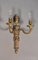Large Antique French Wall Sconce in Bronze, 1890s 3