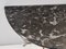 Ebonisierter Buchenholz Konsolentisch mit Portoro Marmorplatte, Paolo Buffa, Italien, 1950er 8