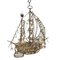 French Ship Chandelier, 1950s 5