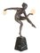 Art Deco Pagan Dancer Skulptur von Derenne für Max Le Verrier, 1920er 2