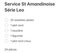Leo Series Service von Saint Amandinoise, 24er Set 9