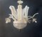 Lámpara de araña de cristal de Murano atribuida a Gianni Seguso, Italia, años 60, Imagen 5