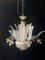Lámpara de araña de cristal de Murano atribuida a Gianni Seguso, Italia, años 60, Imagen 1