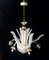 Lámpara de araña de cristal de Murano atribuida a Gianni Seguso, Italia, años 60, Imagen 8