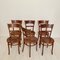 Art Nouveau Coffee House Chairs in Bentwood, 1930s, Set of 6 17