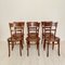 Art Nouveau Coffee House Chairs in Bentwood, 1930s, Set of 6, Image 10