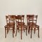 Art Nouveau Coffee House Chairs in Bentwood, 1930s, Set of 6, Image 4