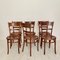 Chaises de Café Art Nouveau en Bois Courbé, 1930s, Set de 6 4