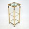Vintage Glass, Brass and Acrylic Side Table, 1970s 3