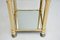Vintage Glass, Brass and Acrylic Side Table, 1970s 6