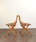 Sedie pieghevoli in legno di Fratelli Reguitti, Italia, anni '50, set di 15, Immagine 9
