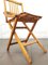 Wooden Folding Chairs from Fratelli Reguitti, Italy, 1950s, Set of 15 19