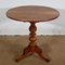 Late 19th Century Louis Philippe Style Walnut Pedestal Table 1