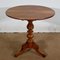 Late 19th Century Louis Philippe Style Walnut Pedestal Table, Image 1
