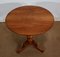 Late 19th Century Louis Philippe Style Walnut Pedestal Table 4