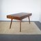 Mesa de madera tallada y trabajado atribuida a las Primeras Obras atribuidas a Paolo Buffa finales de los 50. La mesa presenta dos cajones escondidos y puede servir de extensión, años 50, Imagen 11