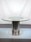 Glass and Stainless Steel Dining Table by Antonia Astori for Driade, Italy, 1960s 1