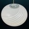 Murano Swirl Glass Pendant Lamp from Vetri Murano, Italy, 1970s 10