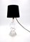 Table Lamp in Glass with Twisted Base, Image 1