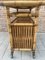 Spanish Bar Cabinet in Bamboo with Wheels, 1950s 5