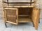 Spanish Bar Cabinet in Bamboo with Wheels, 1950s 9