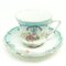Hand-Painted Porcelain Cup from Department Tielsch, Germany, 1890s, Set of 2, Image 4