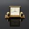Vintage French Desk Clock from Uti Jaccard, 1980s, Image 4