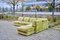 Modulares Vintage Sofa in Grünem Olivgrün, 1970er, 6er Set 9