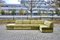 Vintage Green Olive Modular Sofa, 1970s, Set of 6 2