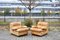 Vintage Modular Cognac Modular Sofas from Dreipunkt, 1970s, Set of 2, Image 5