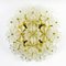 Large Mid-Century Floral Ceiling Light in Murano Glass by Ernst Palme, Germany, 1970s 1