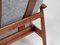 Danish Lounge Chair and Ottoman in Teak attributed to Arne Vodder for Cado, 1960s, Set of 2, Image 9