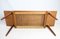 Coffee Table in Teak with Paper Cord Shelf, Denmark, 1960s, Image 6